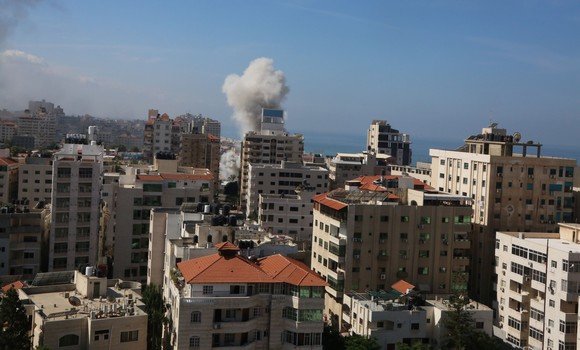 فلسطين : ارتفاع عدد الشهداء في القصف الصهيوني على قطاع غزة إلى خمسة
