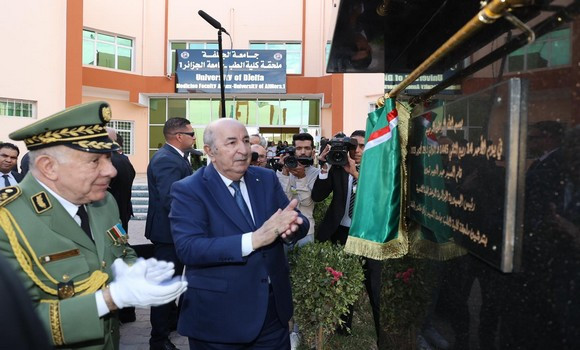 Le président de la République inaugure l’annexe de la faculté de médecine de l’université de Djelfa