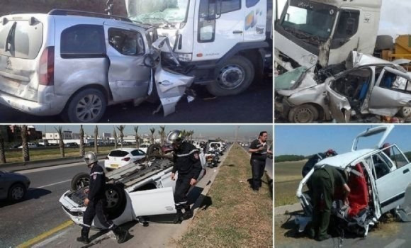 Accidents de la route en zones urbaines: 9 morts et 474 blessés en une semaine
