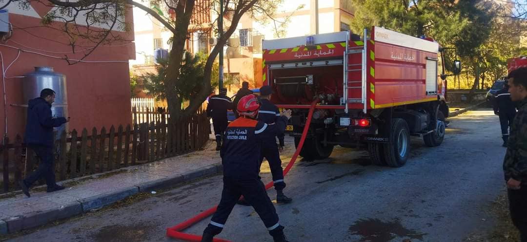 إصابة 14 شخصا باختناق على إثر انفجار لغاز المدينة داخل شقة بالمدية