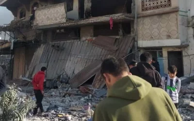 شهداء وجرحى في قصف صهيوني استهدف مستشفى شمال قطاع غزة