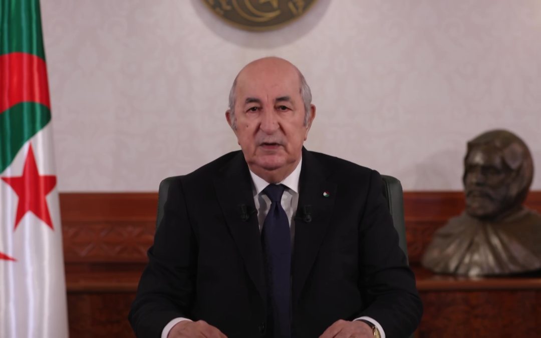 رئيس الجمهورية يهنئ الشعب الجزائري والجالية الوطنية بالخارج بمناسبة حلول العام الجديد 2024