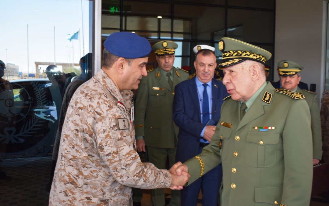السيد الفريق أول السعيد شنڨريحة، رئيس أركان الجيش الوطني الشعبي يواصل زيارته الرسمية إلى المملكة العربية السعودية
