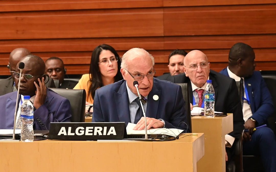 الجزائر ترافع بأديس أبابا من أجل التأسيس لمشروع إصلاح “شامل ومتوازن ومتكامل” لمجلس الأمن