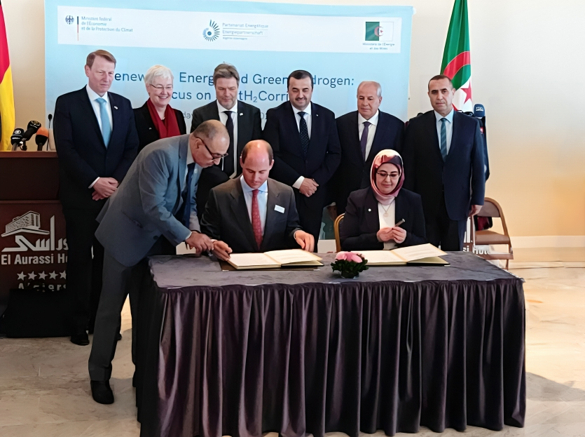 الجزائر-ألمانيا : توقيع عقد بين “سوناطراك” و “في أن جي” لتزويد ألمانيا بالغاز الطبيعي