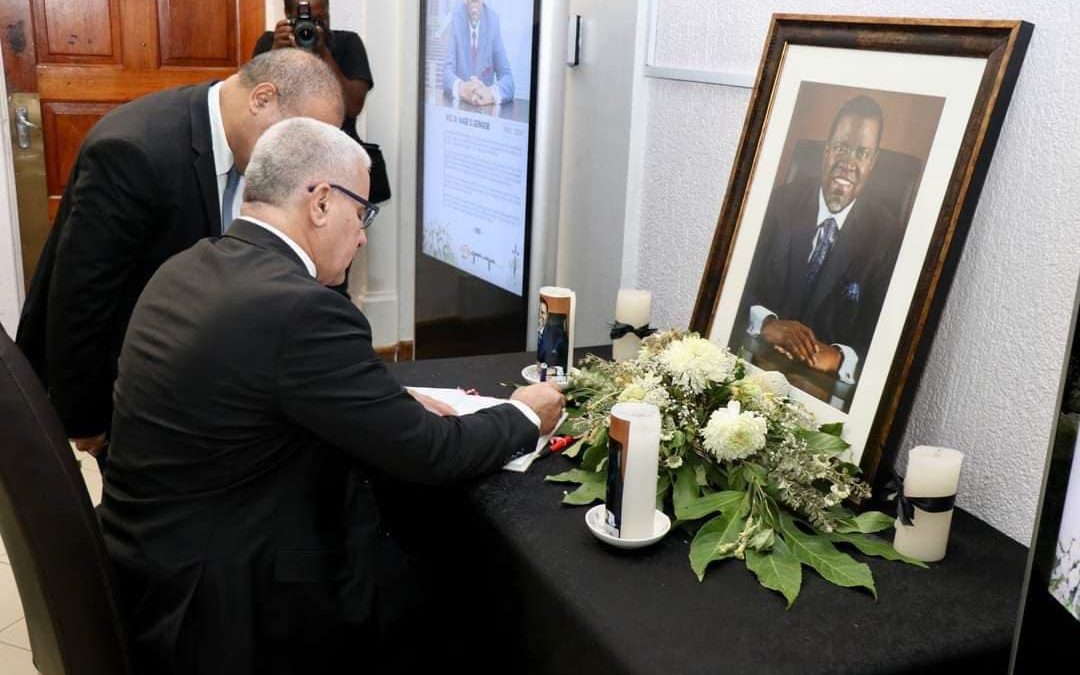 رحيل الرئيس الناميبي هاغ غينغوب “خسارة لإفريقيا قاطبة”