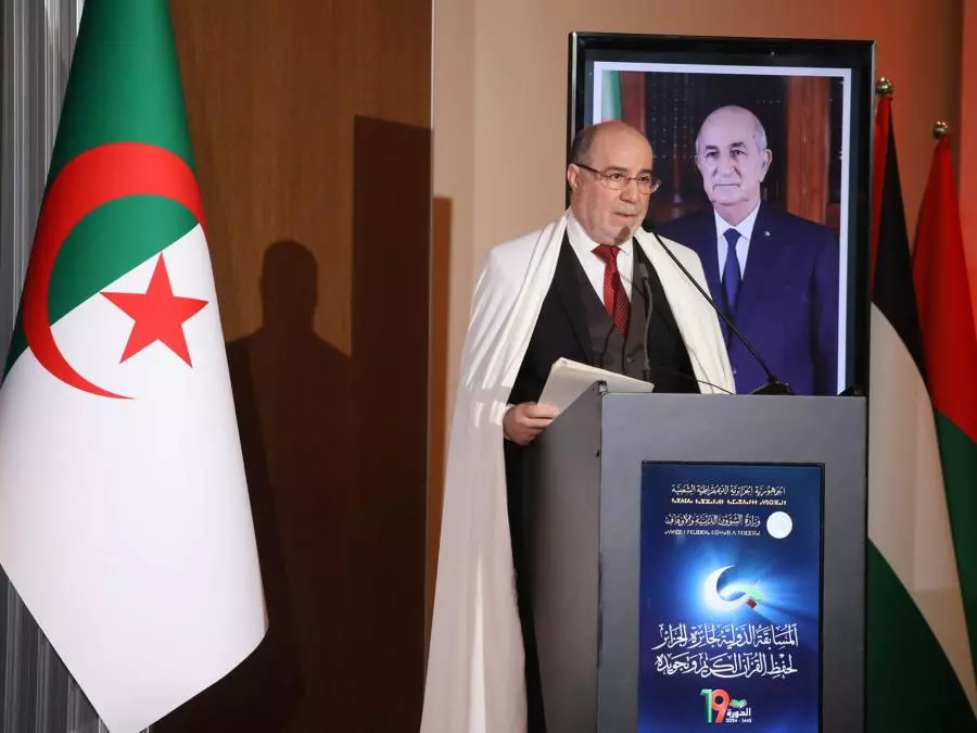 بلمهدي : رئيس الجمهورية يوافق على رفع القيمة المالية لجائزة الجزائر لحفظ القرآن الكريم