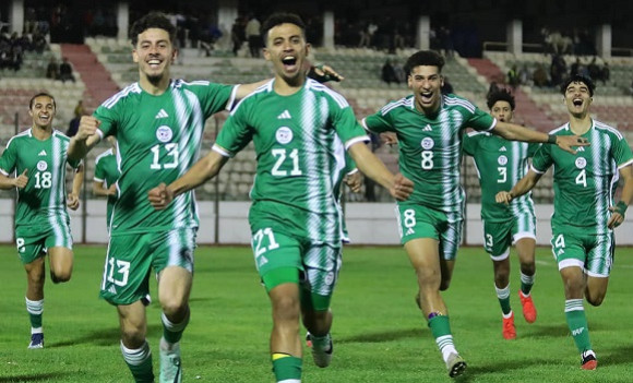 Tournoi international d’Alger U20: Algérie – Egypte (2-1)