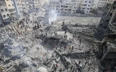 العدوان الصهيوني على غزة: ارتفاع حصيلة الضحايا إلى 32 ألفا و490 شهيدا