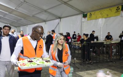 حيداوي يزور خيمة “مرحبا” لإفطار الصائمين وعابري السبيل بساحة كيتاني في العاصمة