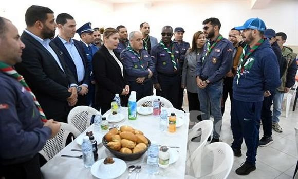 SMA: Hamzaoui visite un nombre de tables d’Iftar
