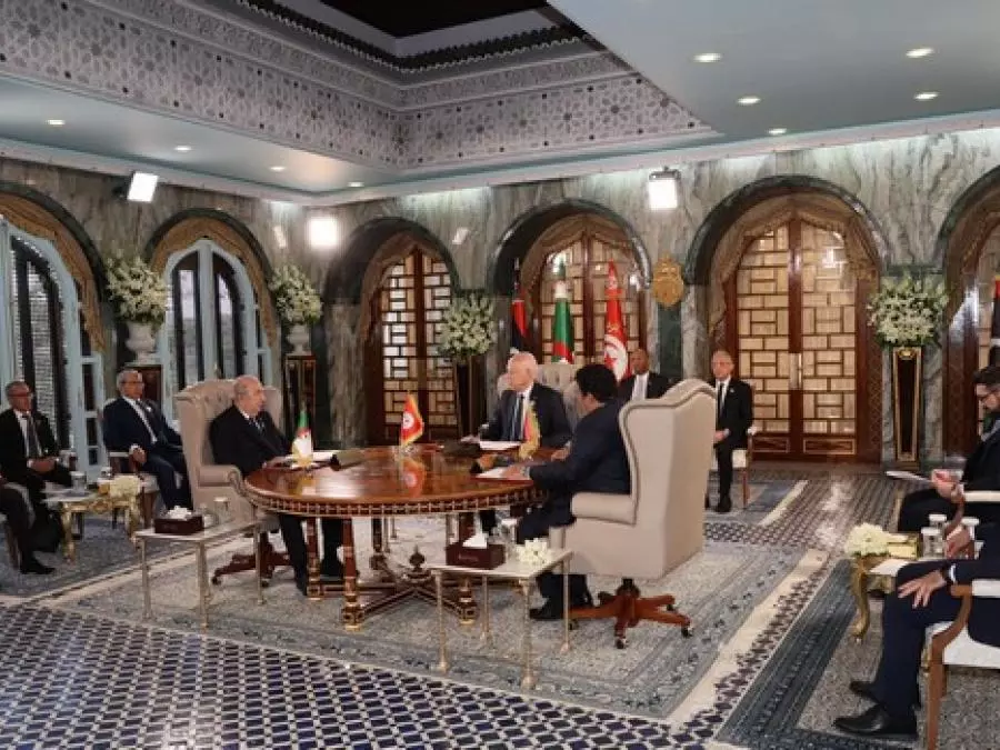 Fin des travaux de la 1ère Réunion consultative entre les dirigeants de l’Algérie, de la Tunisie et de la Libye