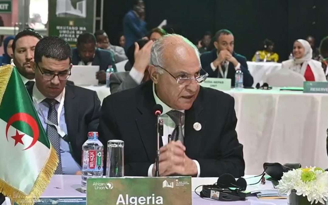 الجزائر ترافع بأكرا من أجل تكريس نهج إفريقي محض في التكفل بالمسائل الإنسانية