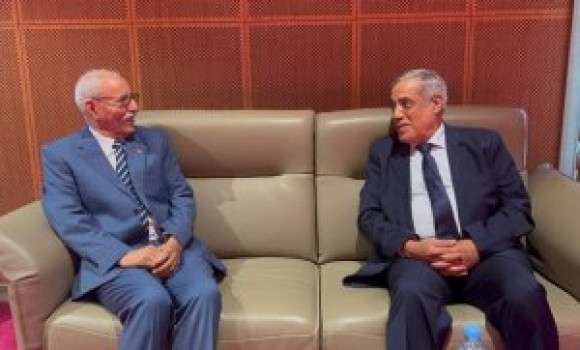 Larbaoui rencontre à Nouakchott le Président sahraoui