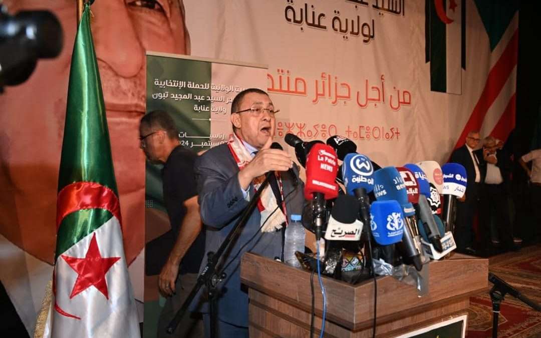 رئاسيات: المترشح الحر السيد عبد المجيد تبون يلتزم بمواصلة دعم الشباب لبناء وطن قوي وعصري