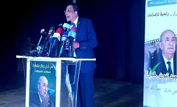 Boutbig: la vision prospective du candidat indépendant M. Abdelmadjid Tebboune permettra la poursuite de la transition économique