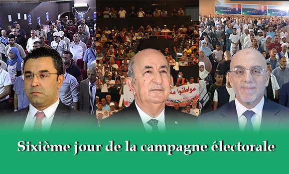 Présidentielle: les candidats appellent à voter massivement pour barrer la route aux ennemis de l’Algérie