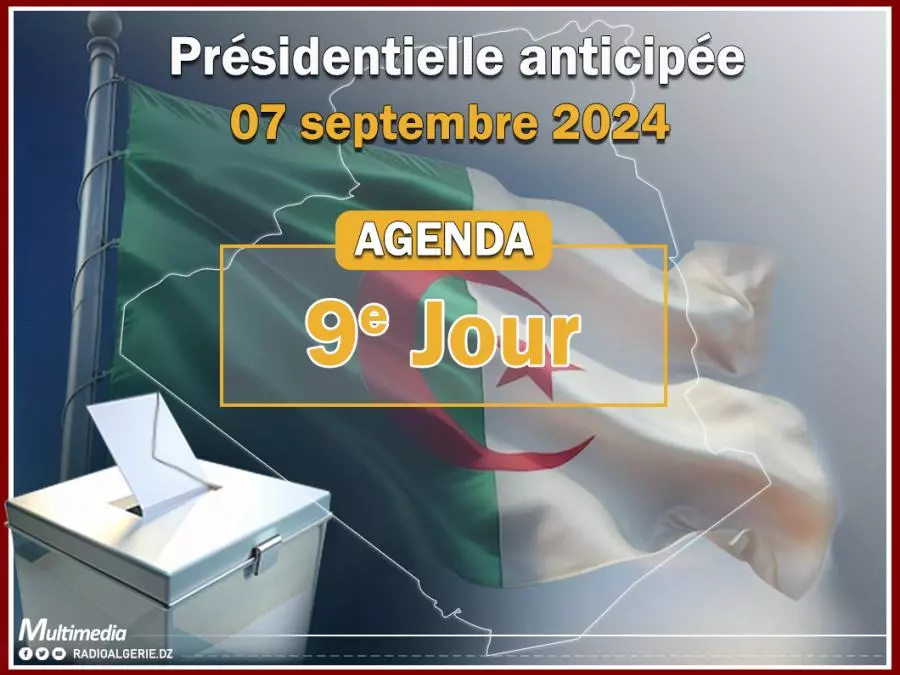 Présidentielle : agenda du 9e jour de la campagne électorale