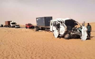 Ouargla: 11 morts dans un accident de la route près de Hassi Messaoud