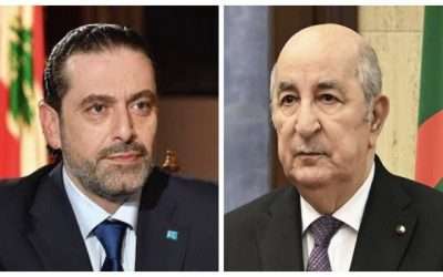 Le président de la République reçoit les vœux de l’ancien Premier ministre libanais Saad Hariri à l’occasion du 70e anniversaire du déclenchement de la glorieuse Révolution de libération